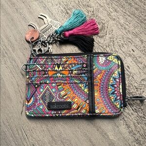 Sakroots Multicolor Patterned Wallet